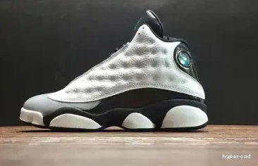 Hyperoad RETRO “BARONS HOLOGRAM” JORDAN AIR MENS WHITE 13 GREY 0618